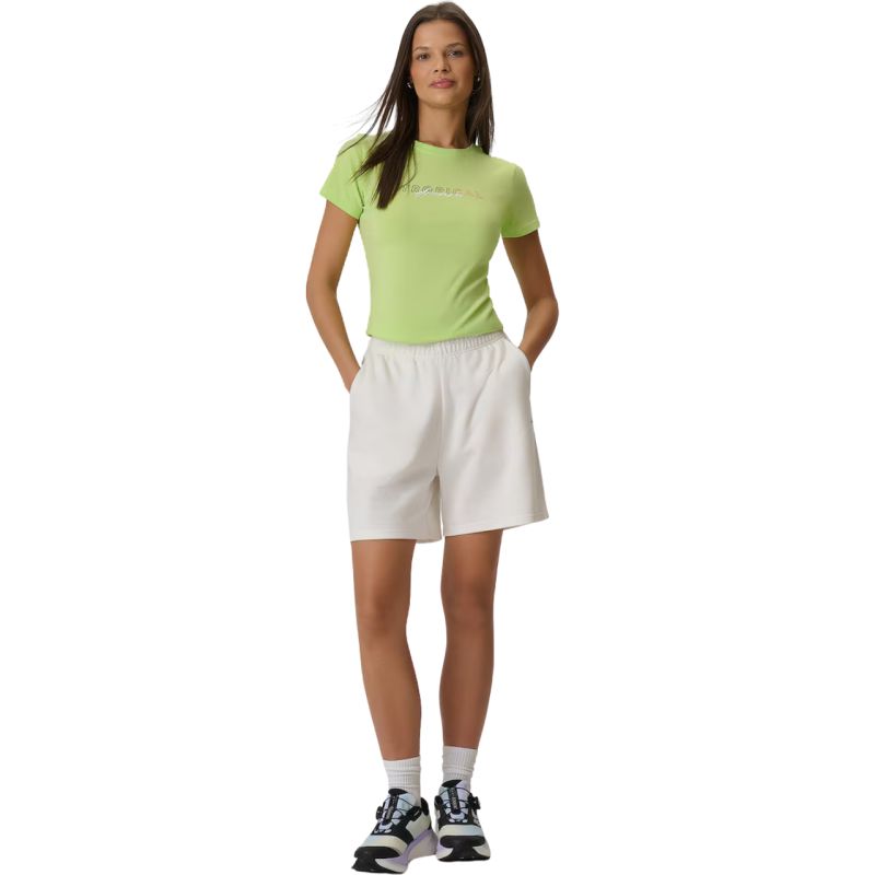 4F Women's T-shirt F2717 light yellow 73S sárga póló 4FWSS26TTSHF271773S