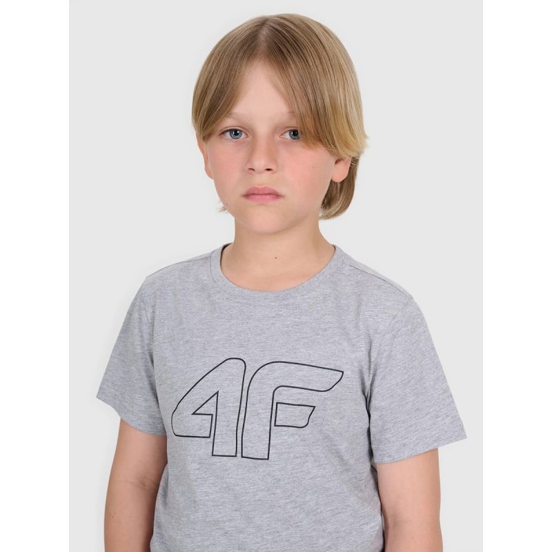 4F Boy's regular printed T-shirt póló