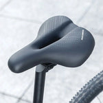 Rockbros 38218916002 MTB bicycle saddle + lamp - black 38218916002 || rockbros-38218916002 tourist equipment