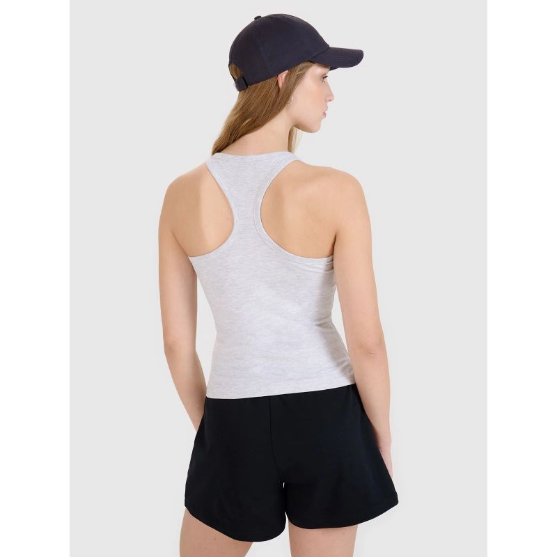 Women's slim plain top 4F