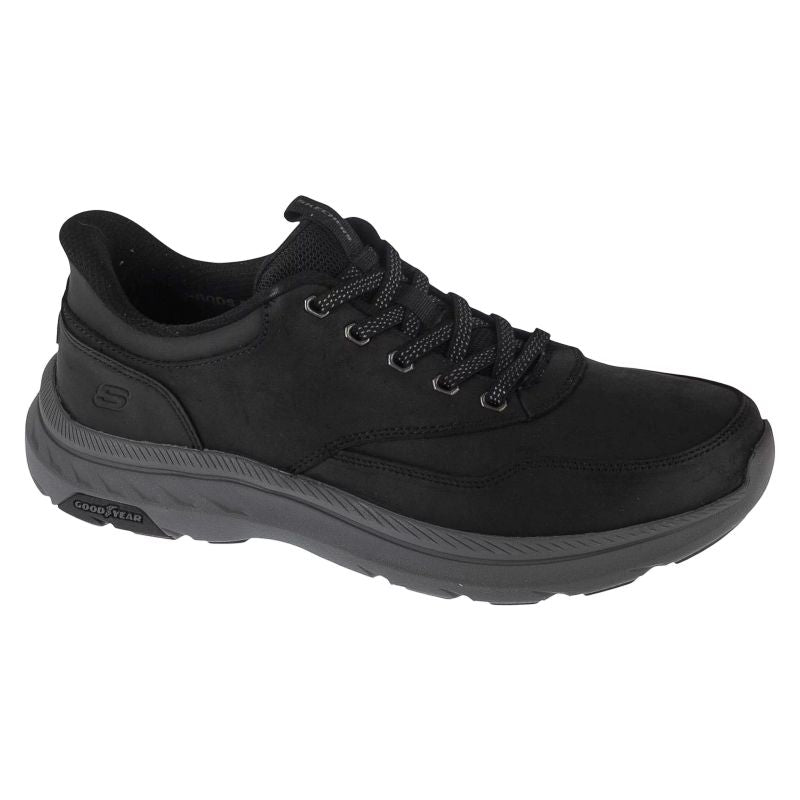 Skechers Slip-Ins: Pollard – Brax Black fekete utcai cipő 205338-BLK