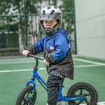 Rockbros TS-61 10110061006 Children's Bike Helmet with Detachable Chin Size M (54-57) - Gray szary \ m helmets, martial arts equipment