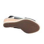 Geox D Janira C D82P6C 06RBC C9999 fekete utcai cipő