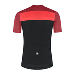 Rogelli CORE BLOCK T-shirt black and red 7XL piros póló