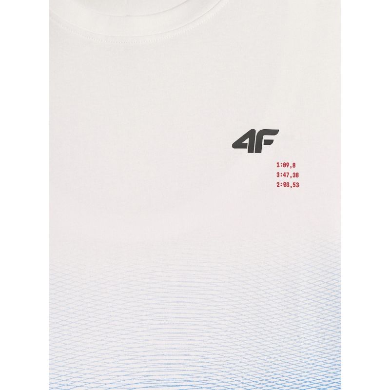 4F Men's regular printed T-shirt póló 4FRSS26TTSHM4040-33A
