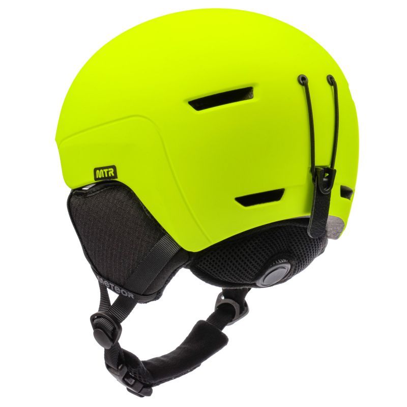 Meteor Avalo S Ski Helmet 53-55 cm Neon Yellow uniw helmets