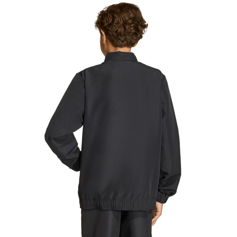 Adidas Entrada 26 Presentation Kids' Black Sweatshirt fekete gyerek pulóver JZ6614