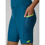 4F Women's cycling with foam and gel pad short