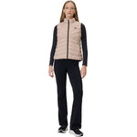 4F Women's vest F347 beige 83S bézs póló 4FWSS26TVJAF34783S