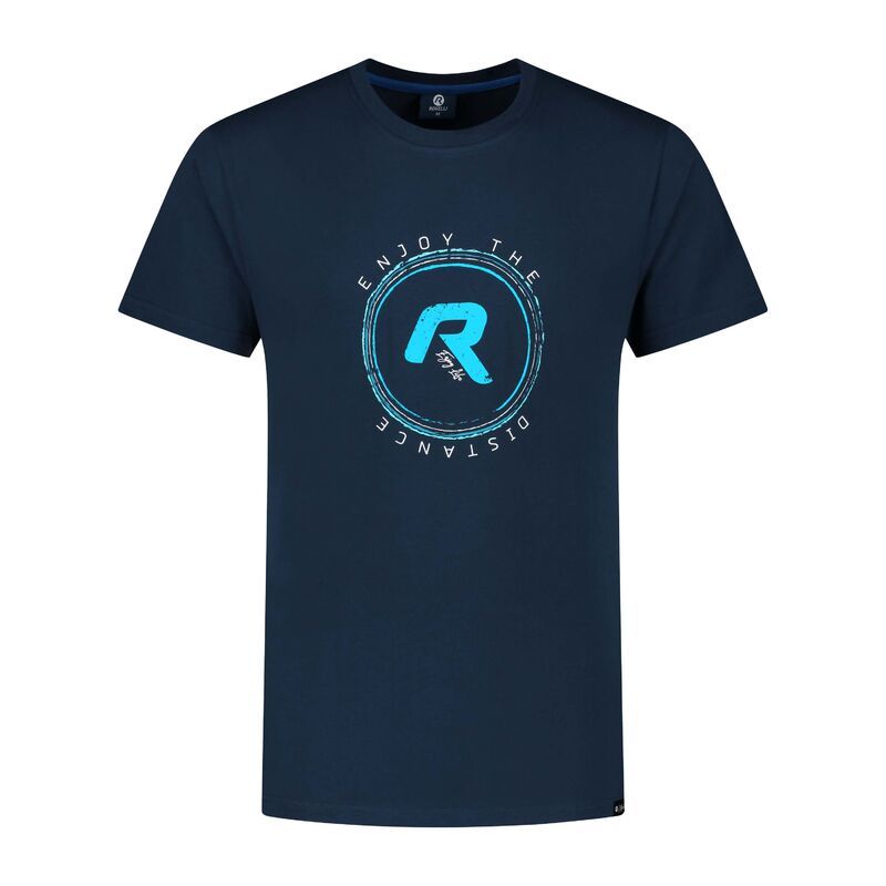 Rogelli men's t-shirt GRAPHIC navy blue 3XL sötétkék póló
