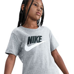 Nike Sportswear Kids' T-Shirt, Grey, szürke gyerek póló FZ5178064