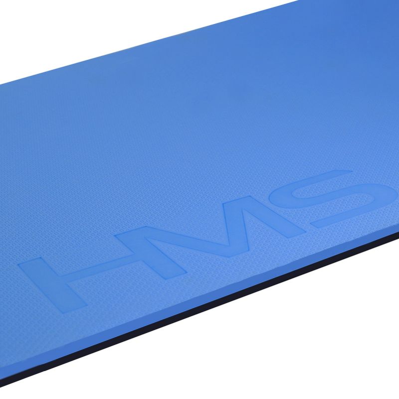 HMS Premium MFK03 blue-black club fitness mat with holes kék póló 17-44-279