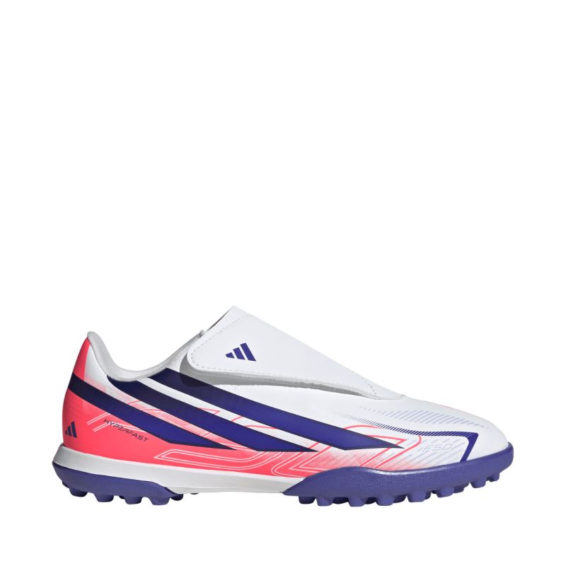 Adidas F50 Hyperfast Club Velcro TF Kids' Soccer cipő KK1335