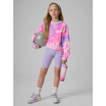 4F Girls' loose sweatshirt without hood 158/164 kapucnis pulóver 4FJRSS26TSWSF2935-90A