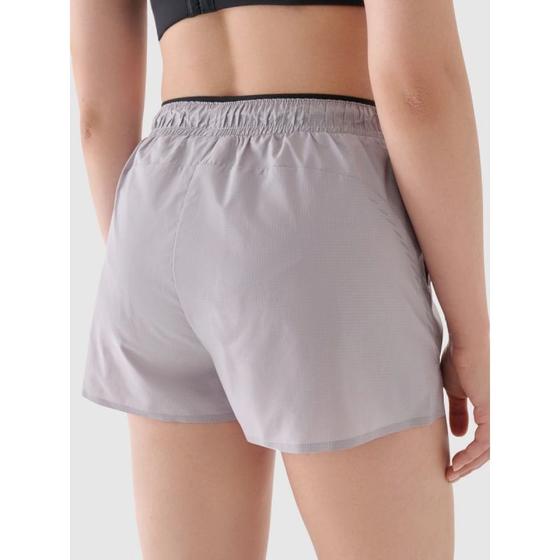 Women's quick-drying running 4F 4FWAW24TFSHF0758-25S short