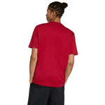 adidas Essentials 3-Stripes Men's T-Shirt Red KD4865 piros póló