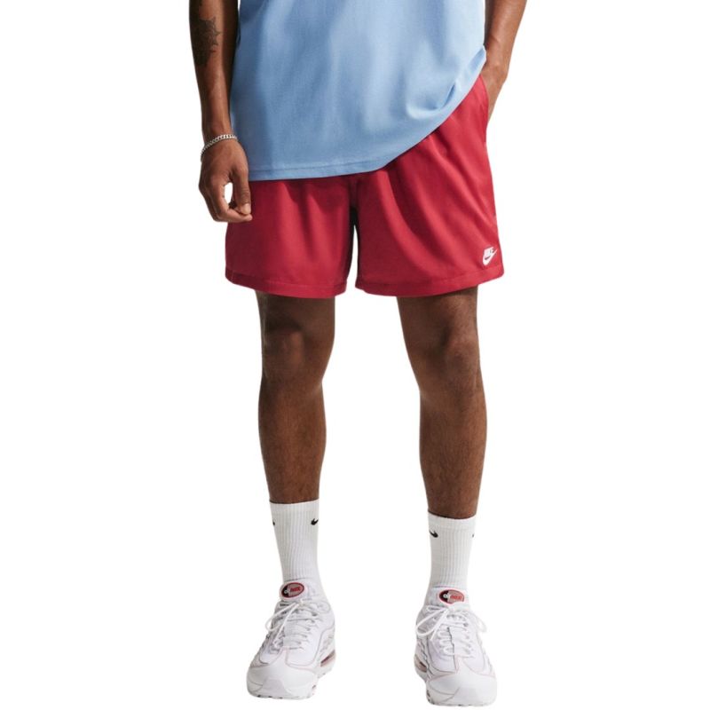 Nike Club men's red 613 piros rövidnadrág 159715L