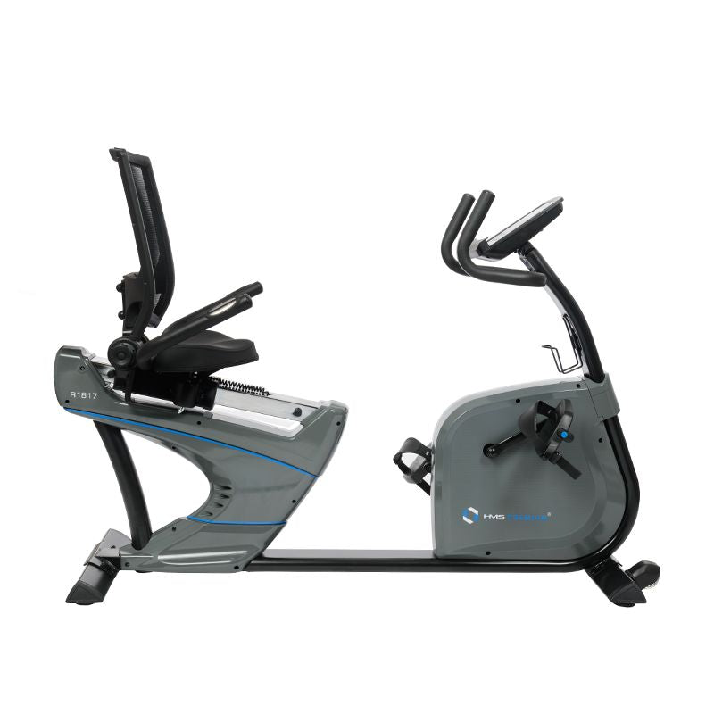 HMS Recumbent bike with generator Premium R1817 fekete futócipő 17-08-001