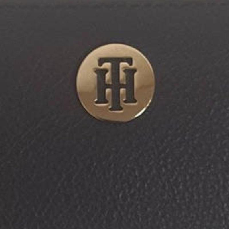 Tommy Hilfiger Women's TH Core Large Black Wallet - AW0AW08011 CJM uniwersalny pénztárca