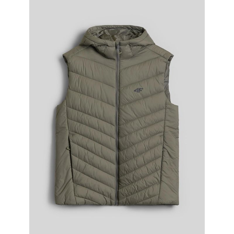 4F Men's vest with synthetic filling 3xl férfi mellény 4FRAW26TVJAM405-43S