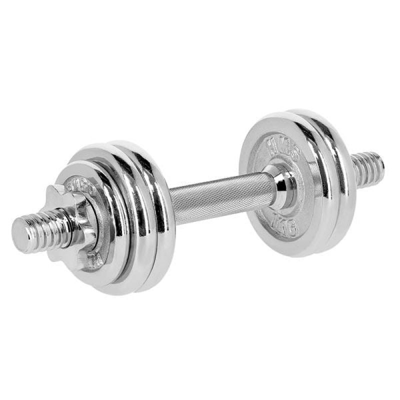 HMS Dumbbells in a case CHROME 2x7.5kg STC15 edzőfelszerelés 17-59-102