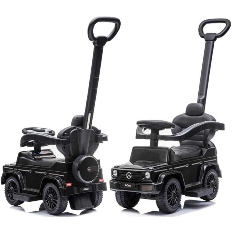 Enero Ride-On Car Walker Pusher Mercedes Benz Black fekete toys
