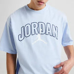 AIR Jordan Men's Brooklyn Arch Logo T-shirt - kék póló