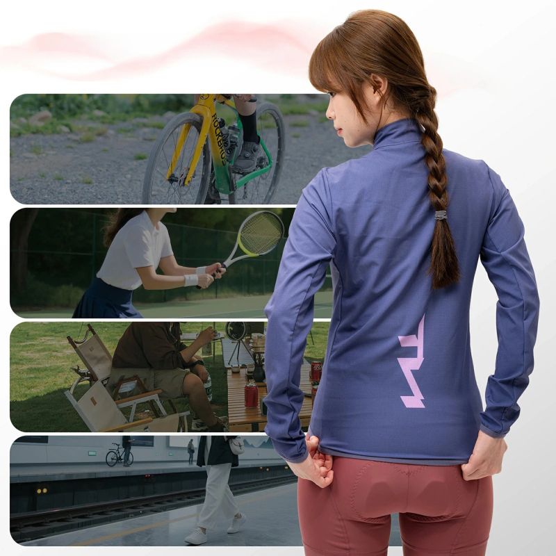 Rockbros TVI S Women's Cycling - Purple s \ fioletowy dzseki 15110021003-211673