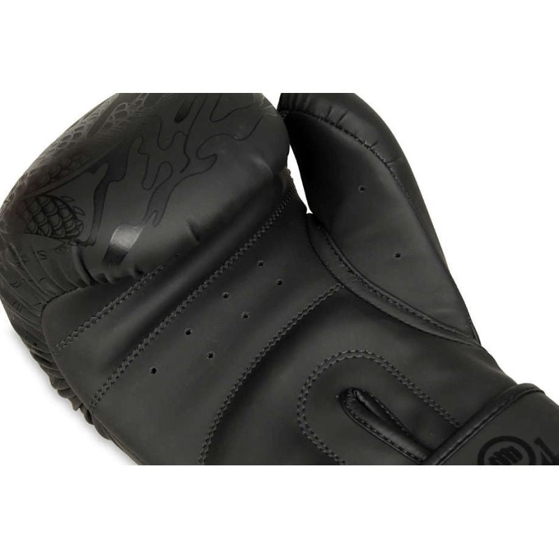 DBX Bushido 8oz Boxing Gloves - Black Dragon - Valor Series fekete kesztyű