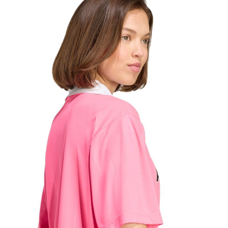 adidas Tiro Q4 women's t-shirt pink JN2747 Ruházat