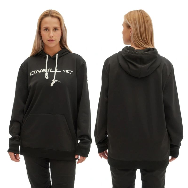 O'Neill men's hoodie kangaroo pocket Rutile black fashionable fekete pulóver