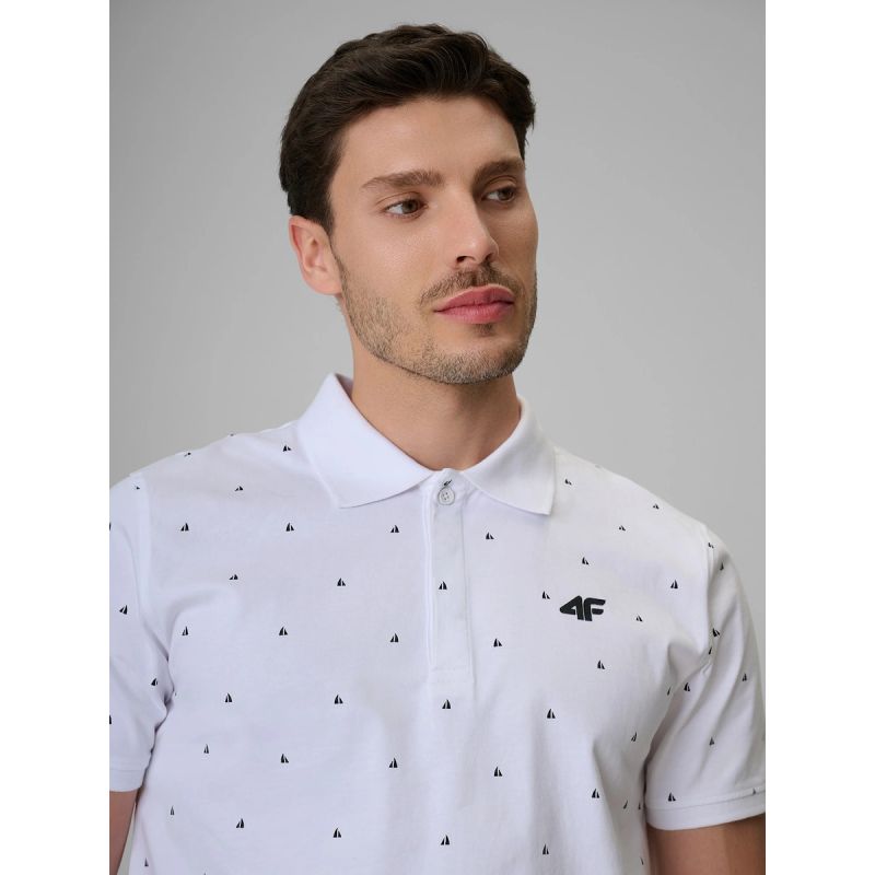 4F Men's regular póló shirt ruházat