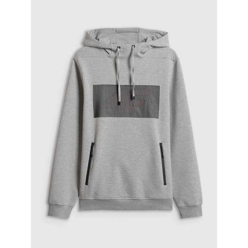 4F Men's regular hooded sweatshirt pulóver 4FRSS26TSWSM2975-27M