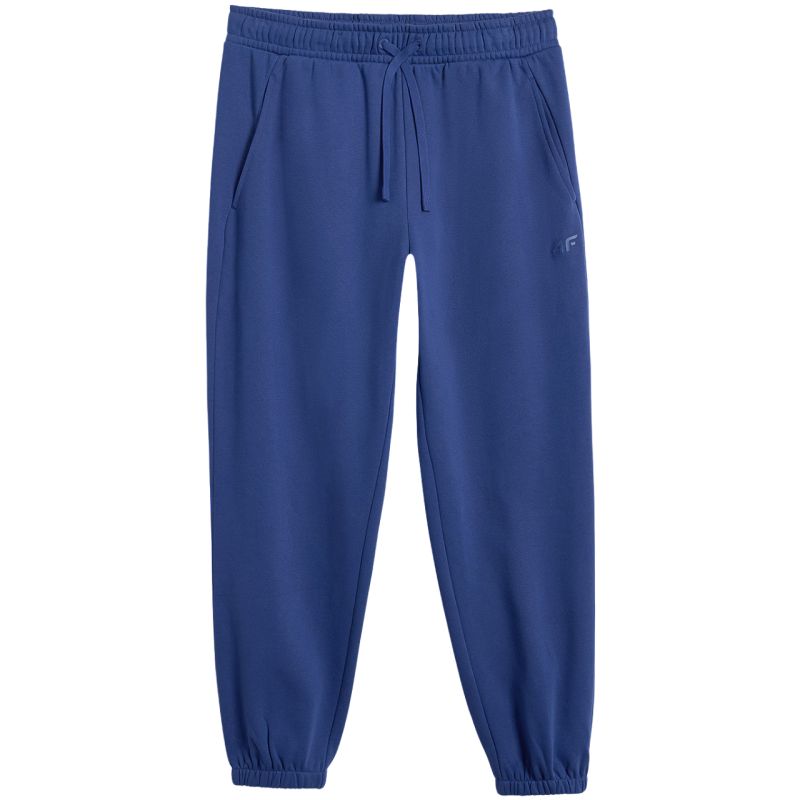 4f Men's trousers CAS M1140 navy blue 4FWMM00TTROM1140 031S Ruházat