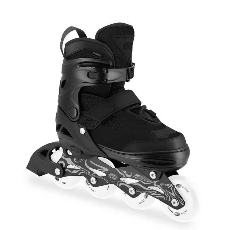 Spokey FIREFLY Inline Skates 35–38 BK/WH sípcsontvédő SPK-946367