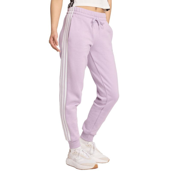adidas Essentials 3-Stripes Fleece Slim Women's Pants Pink JY3097 Kiegészítő