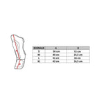 DBX Bushido Shin Guards - Phantom Red piros protectors and knee pads