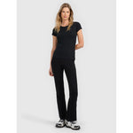 4F Women's knit with flared legs leggings 4FRAW25TTIGF320-20S