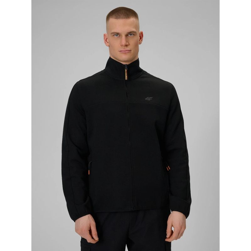 Men's regular sweatshirt without hood 4F 4FRAW25TSWSM2568-20S kapucnis pulóver
