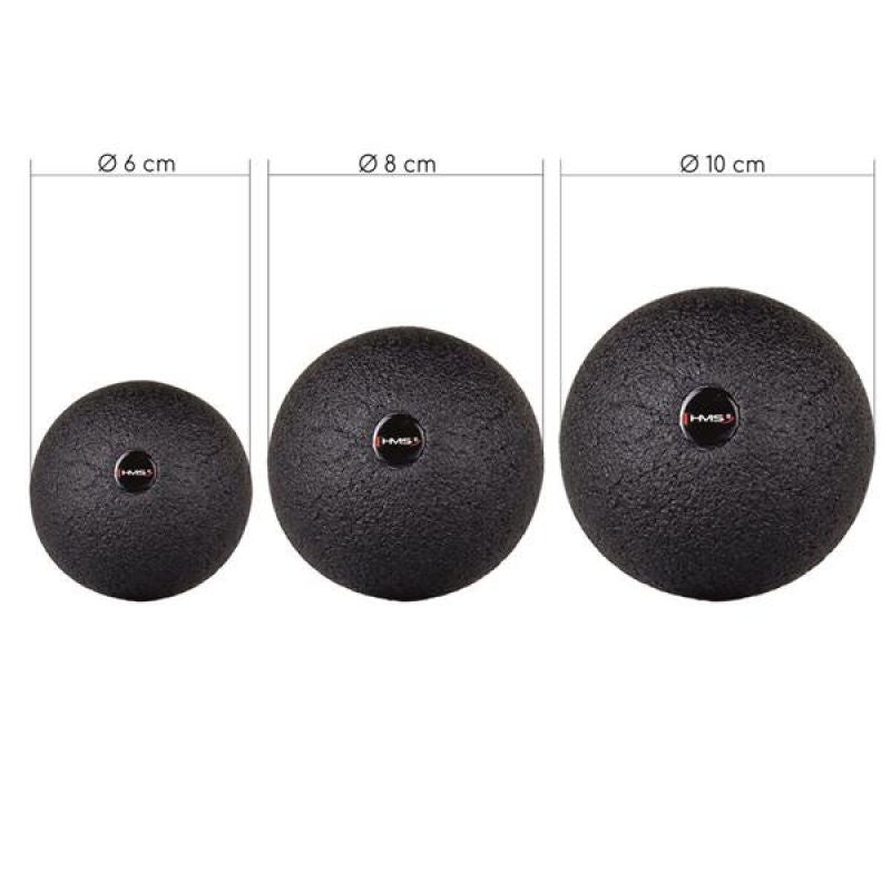 HMS Single Massage Ball BLM01 fekete edzéssegítő 17-42-021