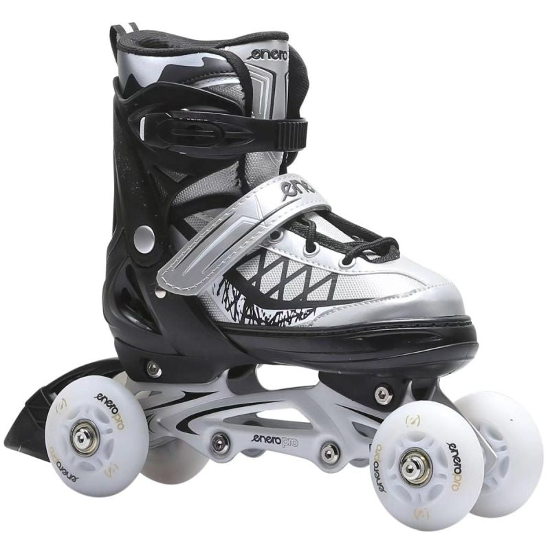 Enero Pro Roller Skates-Roller Skates-Ice Skating 4in1 Led 38-41 Gray szürke skates, roller skates