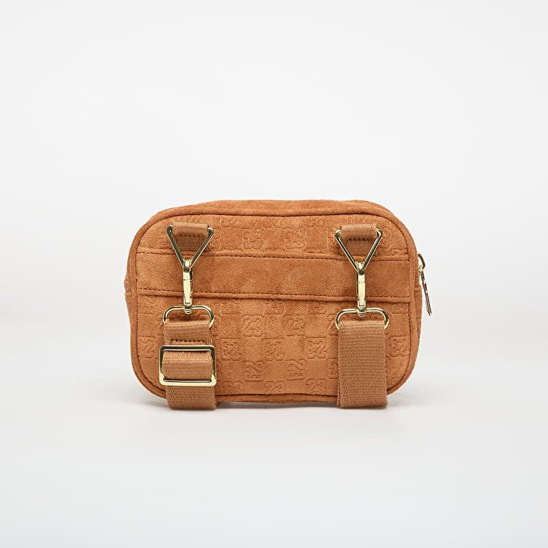AIR Jordan Women's Suede Monogram Camera Bag Cognac - uniwersalny kiegészítő MA9207-X6X