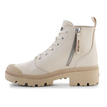 Palladium Pallabase Leather Boots Whitecap szürke cipő 96905-197-M