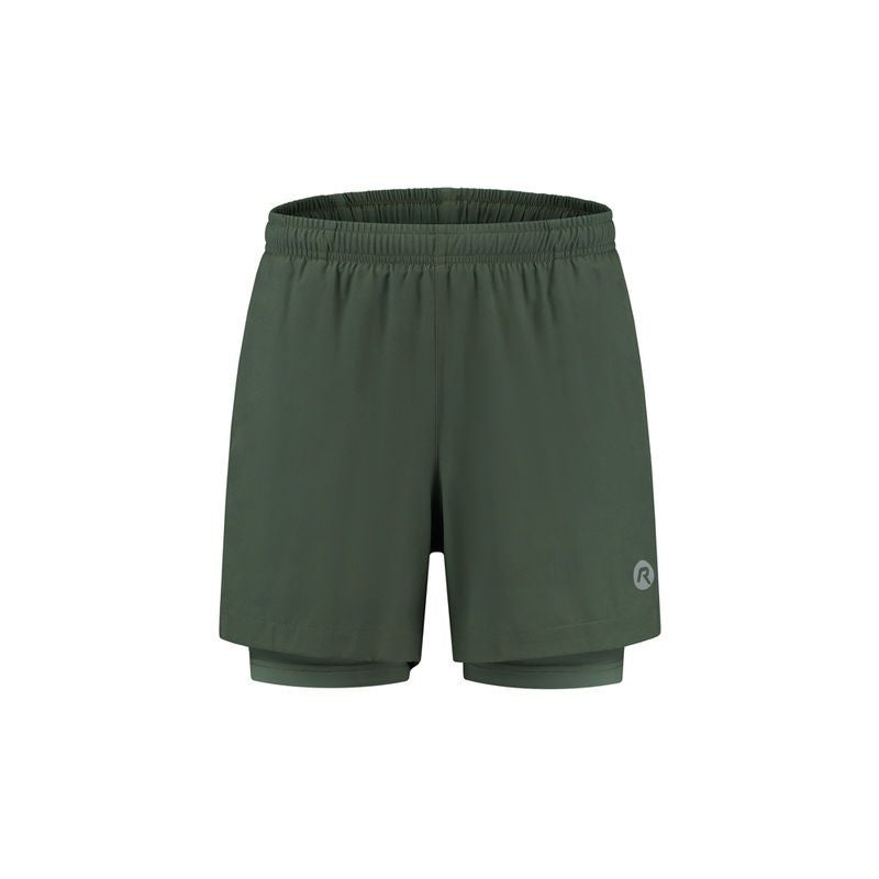 Rogelli 2in1 ESSENTIAL green zöld short