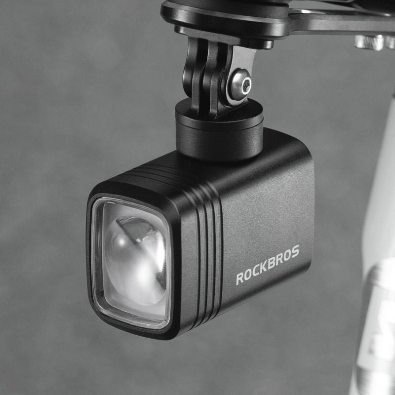 Rockbros M6 1000 lm front rechargeable bike light 2800 mAh - black