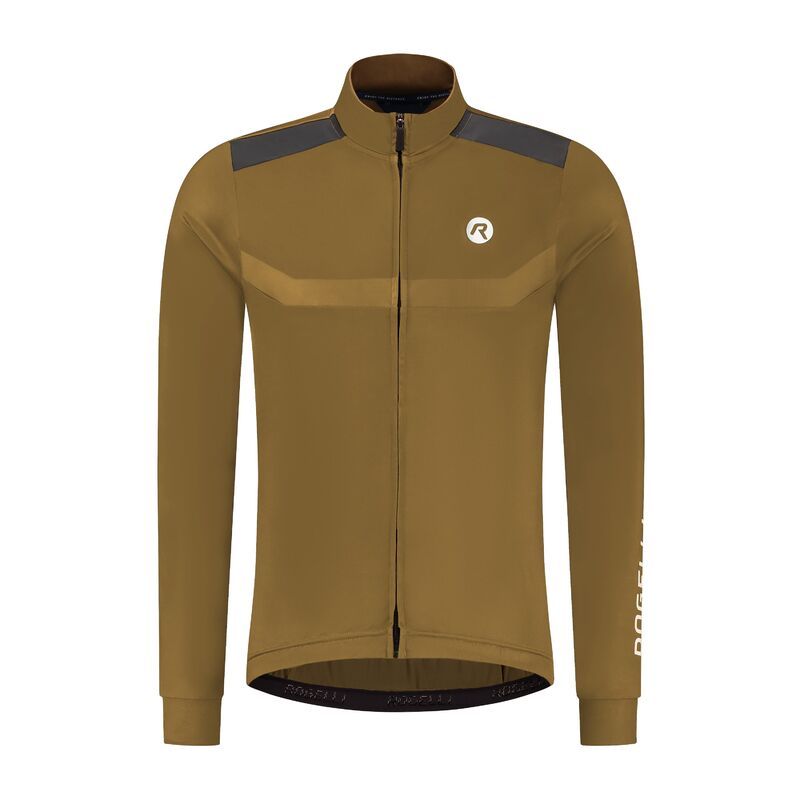 Rogelli long sleeve t-shirt MONO brown 3XL barna póló