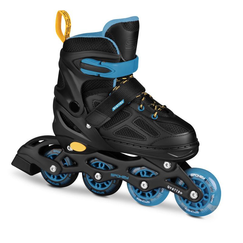 Spokey Quattro 4IN1 SPK-943433 inline skates size 34-37 BK/DBL Szabadidő kiegészítő