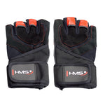 HMS Black/Red RST01 rM Gym Gloves fekete kapuskesztyű 17-63-206