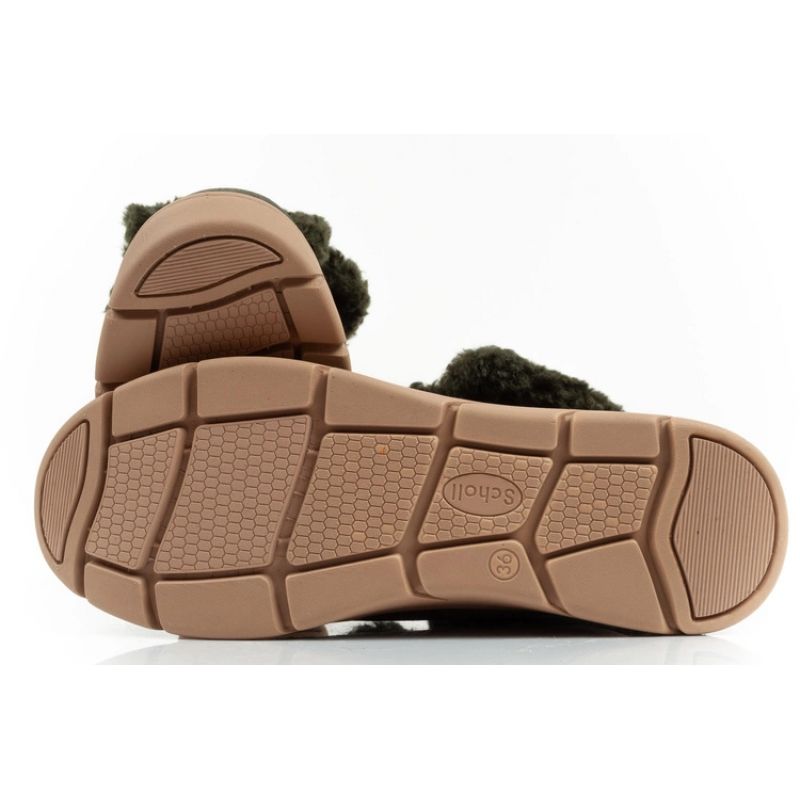 Scholl Stelvio ankle boots W zöld shoes, rain boots