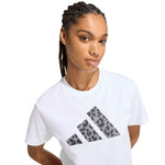 Adidas Animal Graphic Women's T-Shirt White 2xs ruházat KT9719
